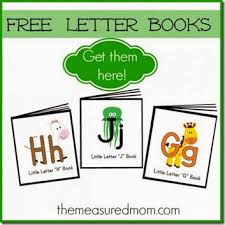 I am giving away a free printable alphabet book for preschoolers. Rhyming Letter Books From A To Z