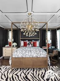 Thousands of beautiful room design photos from hgtv and the hgtv photo library. A Black And White Master Bedroom From Hgtv Magazine White Master Bedroom Fabric Dining Room Interior Design