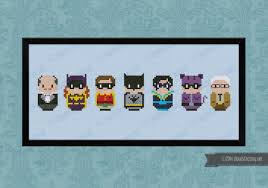 Free stitching pattern creator and generator. Batman Digital Cross Stitch Pattern