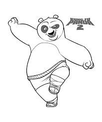 Kung fu panda coloring pages for kids. Kung Fu Panda To Download Kung Fu Panda Kids Coloring Pages