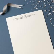 Knöchellange hose aus baumwolltwill mit lockerer passform, geradem bein und schrägen seitentaschen. Headed Paper A Letterhead Or Letter Headed Paper Is The Heading At The Top Of A Sheet Of Letter Paper That Heading Usually Consists Of A Name And An Address And