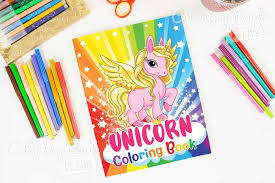 If your child loves interacting. Unicorn Coloring Book Cute Unicorns For Coloring For Kids