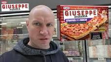 Giuseppe's New 3 Meat Stuffed Crust Pizza! - YouTube