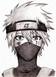 44+ top gambar anime keren kakashi. Drawing Naruto Kakashi Sasuke Novocom Top