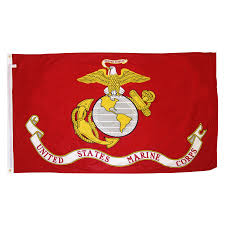 Explore more like us marine corps coloring pages. Marine Corps Flag With Official Marines Logo Capitol Flags Cases