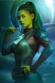 3 suggests that gamora will fall in love with adam warlock as she did in the comics. Gamora Wikipedia