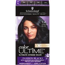 Can i use indigo hair dye to colour hair black without henna? Amazon Com Schwarzkopf Color Ultime Hair Color Cream 1 4 Sapphire Black Packaging May Vary Beauty