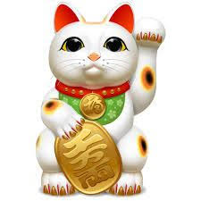 Resultat De Recherche D Images Pour Chat Japonais Porte Bonheur Chat Japonais Neko Maneki Neko