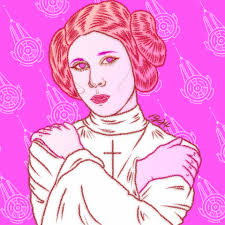 New party member! Tags: star wars rip tribute carrie fisher leia princess leia  may the force be with you