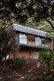 Kawakawa House By Herbst Architects Sits On A Concrete Plinth Surrounded By Trees New Zealand Houses New Zealand Architecture Architecture