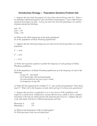 Use the hardy weinberg equation to determine the allele frequences of traits in a dragon population. Http College Holycross Edu Faculty Kprestwi Conservation Biology Conbio381 Extralecturematerials Introbio 06 Popgeneprob Pdf