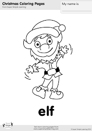 Kids who color generally acquire and use knowledge more efficiently and effectively. Elf Coloring Page Super Simple