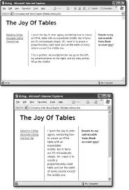 The width of the columns i.e. Section 9 1 Html Tables Creating Web Sites The Missing Manual