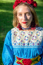 Mexican Turquoise 3/4 Sleeve Top