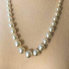 Monet Pearl Necklace Vintage Champagne Pearls Etsy In 2021 Pearl Necklace Vintage Pearl Necklace Vintage Champagne