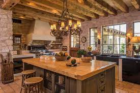 Instantly change the look of an existing buffet, armoire, or hutch, or fully customize a new one with the additions of rustic cabinet hardware and classic, spanish style handle pulls and accents. Tuscan Style Old World Kitchen Rustic Kitchen Phoenix By Desert Star Construction Houzz