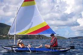 Set it up on your kayak and you are ready to sail! Advantages Of Kayaking With A Sail