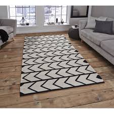 Teppich Manhattan In Schwarz Weiss Von Think Rugs Online Kaufen Bei Wayfair De Finden Sie Fur Jeden Stil Geldb Streifenteppich Teppich Schwarz Weiss Teppich