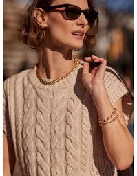 Varley Pixie Relaxed Cable Knitted Tank