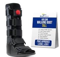 Air CAM Walker Fracture Boot – Tall Walking Boot for Ankle Sprains,  Metatarsal Fractures & Stress Injuries with Custom Air Compression Size XS  Men's ...