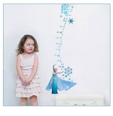 Us 5 99 Elsa Height Chart Wall Decal Removable Sticker Kids Nursery Girls Decor In Wall Stickers From Home Garden On Aliexpress Com Alibaba