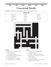 In this social studies worksheet, learners will read a short paragraph about elections and then complete a crossword puzzle using vocabulary from the text. Crosswor Puzzle Extraordinary American Women Education World