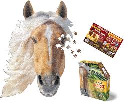 Check spelling or type a new query. Amazon Com Madd Capp Puzzles I Am Horse 550 Pieces Animal Shaped Jigsaw Puzzle 24 X 32 Toys Games