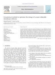 Unlimited access to mtsfb website with response time within 24 hours in any queries. Pdf A Numerical Method To Optimize The Design Of A Space Inflatable Membrane Reflector