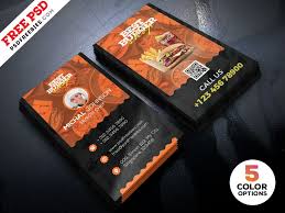 Restaurant Business Card Template Psd Bundle Psdfreebies Com Free Business Card Templates Restaurant Business Cards Vector Business Card