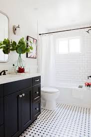 Black And White Bathroom Interior Design 35 Awesome Bathroom Design Ideas For Creative Juice In 2020 Bathroom Floor Tile Small Bathroom Interior Design Trendy Bathroom Tiles