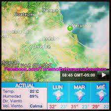 Buen Inicio De Semana Para Todos Nos Pinta Bien El Clima En Vercruz Para Hoy Y Megusta Http Www Facebook Com Turismoenveracruzaventu Orizaba Xalapa Clima