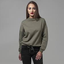 Check spelling or type a new query. Urban Classics Ladies Oversized Crew Olive Thefashop Com Online Urban Streetwear Fashion Store