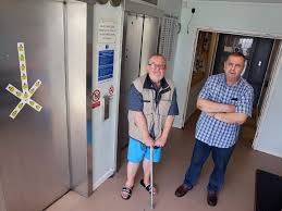 Cruddas Park: Pensioner 'stranded' by broken lifts in Newcastle high-rise  flats