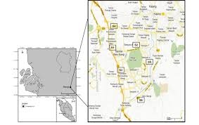 Yandex map of bandar baru bangi: Location Of Sampling Stations In Bandar Baru Bangi Selangor Malaysia Download Scientific Diagram