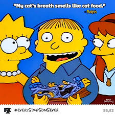 Cat S Breath Picture Simpsons Funny Cat Breath The Simpsons
