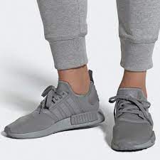Adidas nmd cs2 pk damen linen/grau/weiß cq2039. Adidas Originals Nmd R1 Primeknit Sneaker Herren Grau Fv9016 Meinsportline De