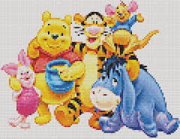 Xmas cross stitch cross stitch baby cross stitch kits cross stitching pixel art templates disney cross stitch patterns winnie the pooh friends knitting charts knitting patterns. Winnie The Pooh And Friends Cross Stitch Novocom Top