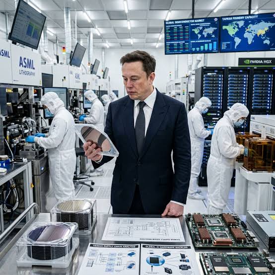 Elon Musk's staff have reached out to chip industry suppliers for his  Terafab AI chip complex project with SpaceX and Tesla, Bloomberg News  reported on Wednesday.