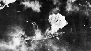 The tirpitz had been anchored in kåfjord in 1944 when it came under attack by allied bombers. Sinking The Tirpitz Sister To The Bismarck And The Heaviest European Battleship Ever
