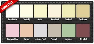 Our New Standard Masonry Coating Color Chart Colors