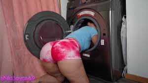 Step Sis gets Fucked by Step Bro while Stuck in Washer at SexSQ