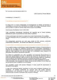 Une lettre qui ne sera jamais délivrée, qui demeurera sans réponse. Oai Ordre Des Architectes Et Des Ingenieurs Conseils
