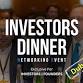 Investors Dinner | Networking | With Investors... event in Dubai
