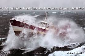 Image result for ship in the harbor is safe