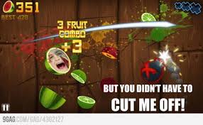 Fruit Gotye Fruit Ninja Game Ninja Games Ninja