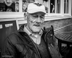 Having a good scoffer down the peel bowling green cafe