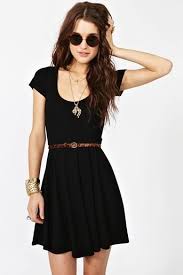 Crossed Skater Dress Cute Dresses Fashion Casual Dresses