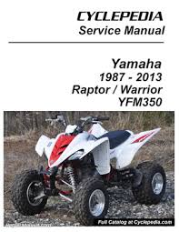 Yamaha 350 1988 wiring diagram. Free Repair Manual For Yamaha Warrior