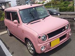 lapinをオールドローズで刷毛塗り全塗装 刷毛 ハケ ローラーで車をdiyで全塗装しよう ラパン スズキ ラパン カスタム 車