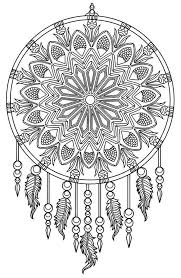 This collection includes mandalas, florals, and more. 10 Best Free Printable Dream Catcher Coloring Pages For Kids